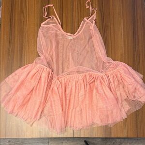 Pink Tulle Ballet layering Dress